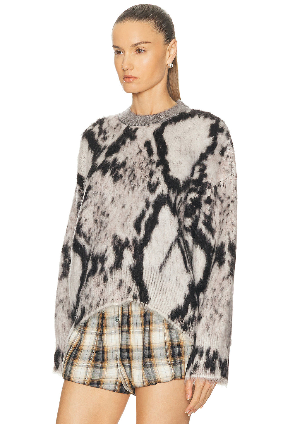 Brushed Python Sweater