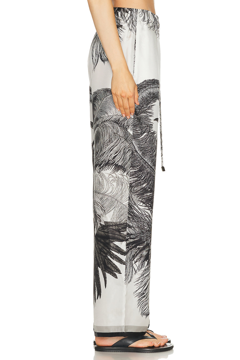 Feather Print Pant