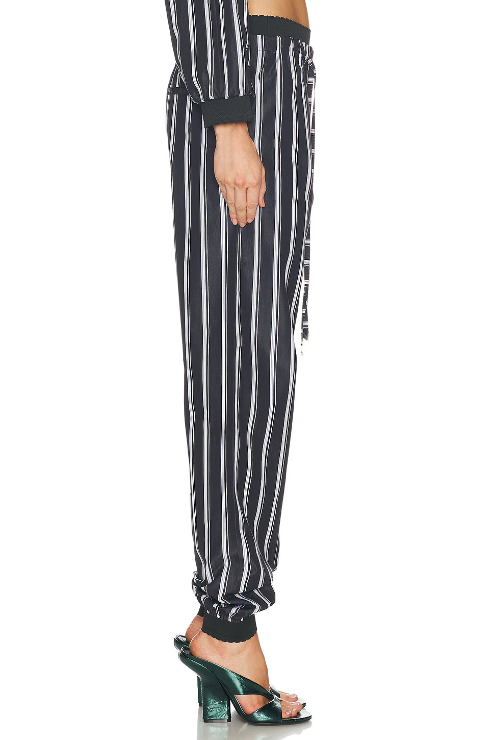 Striped Poplin Pant