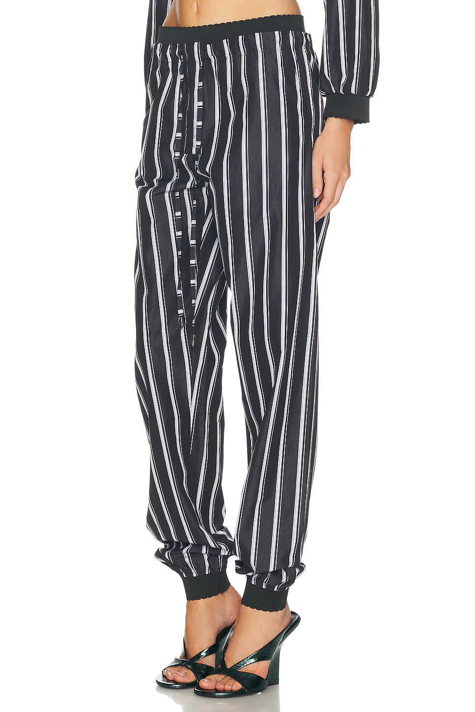 Striped Poplin Pant