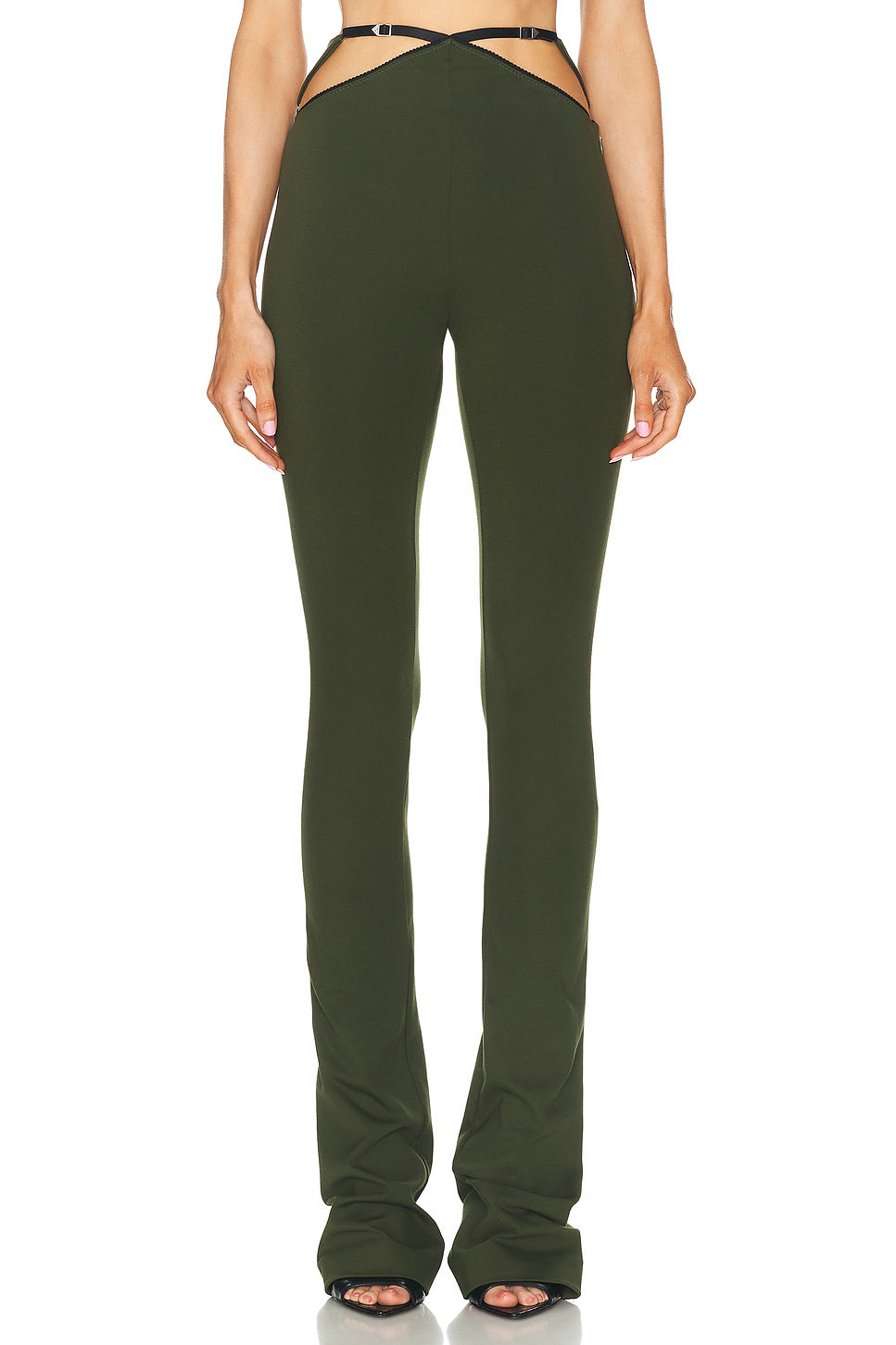 Cut-out Flare Pant