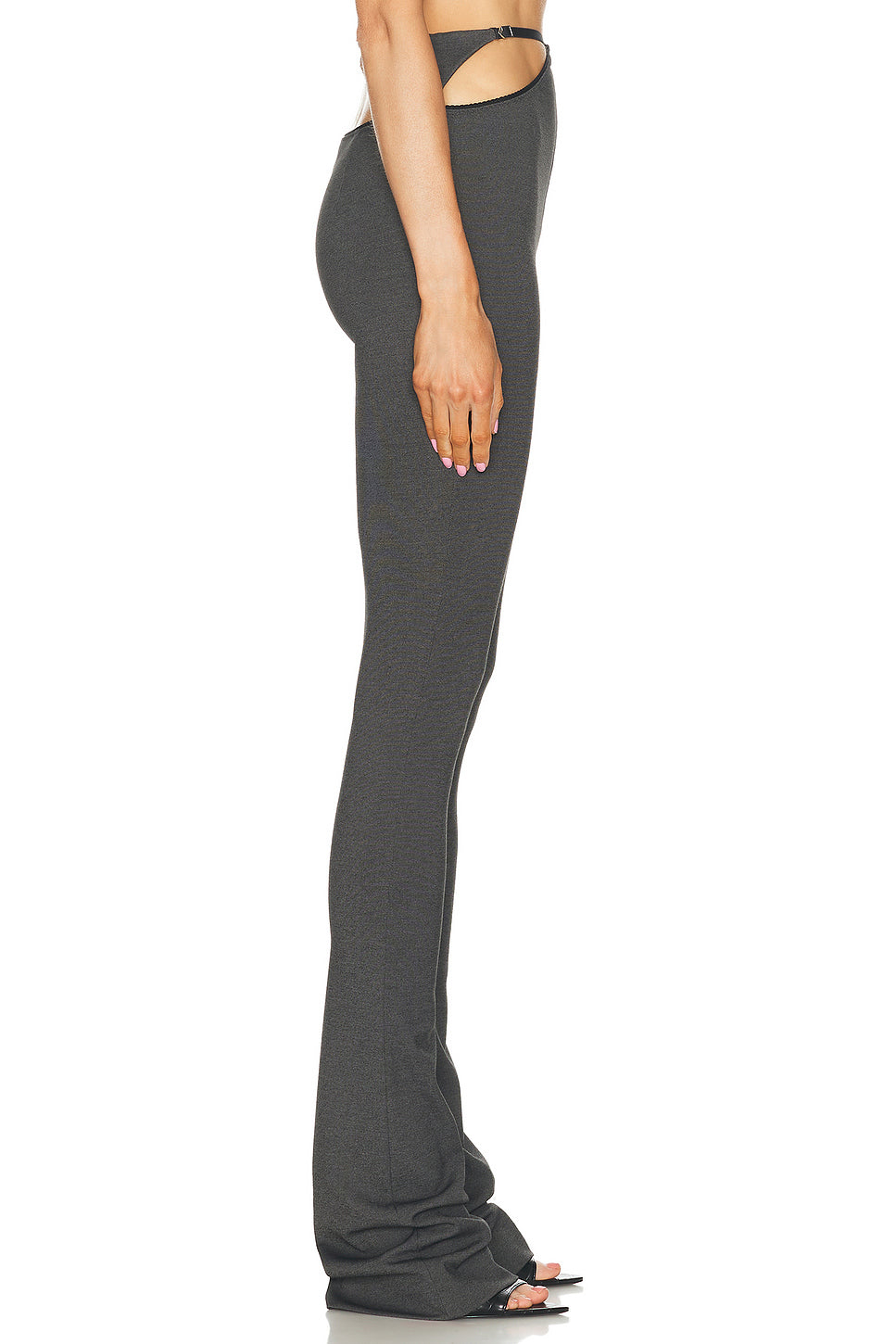 Cut-out Flare Pant