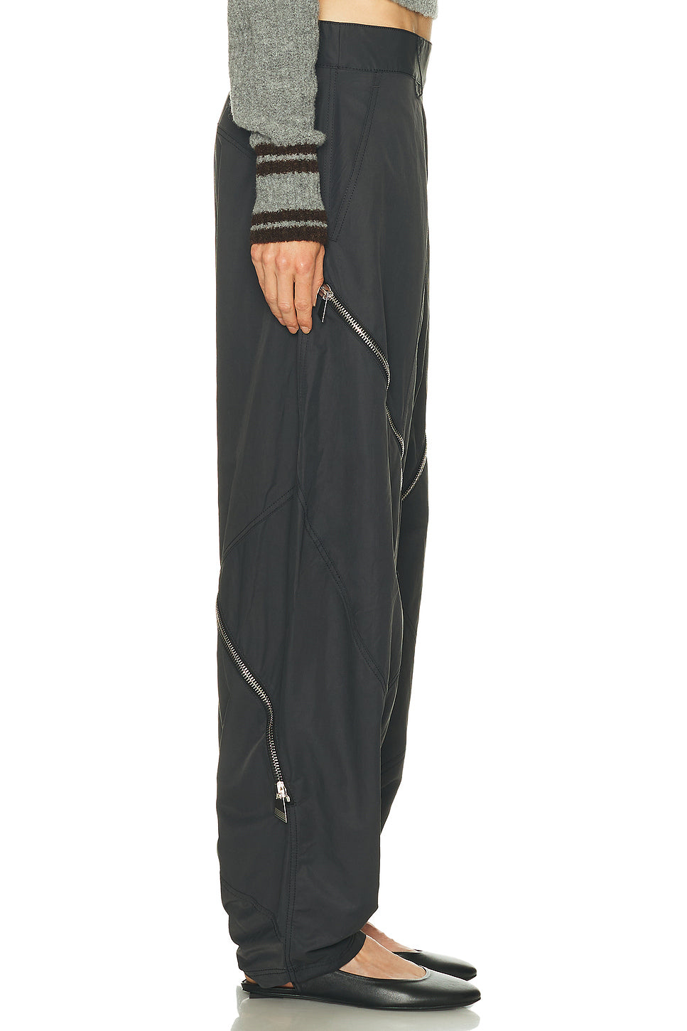 Zipper Long Pant