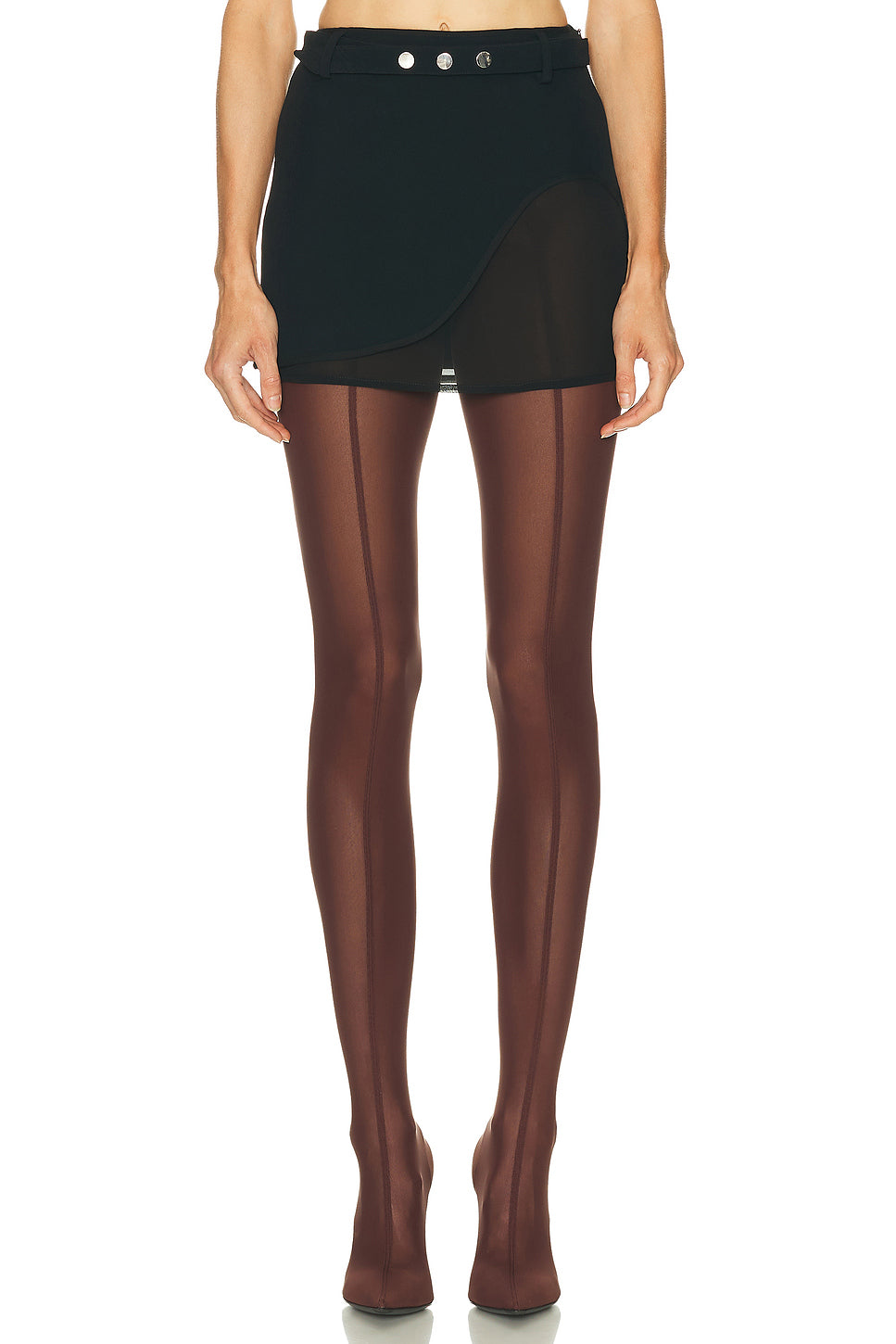 High Cut Mini Skirt
