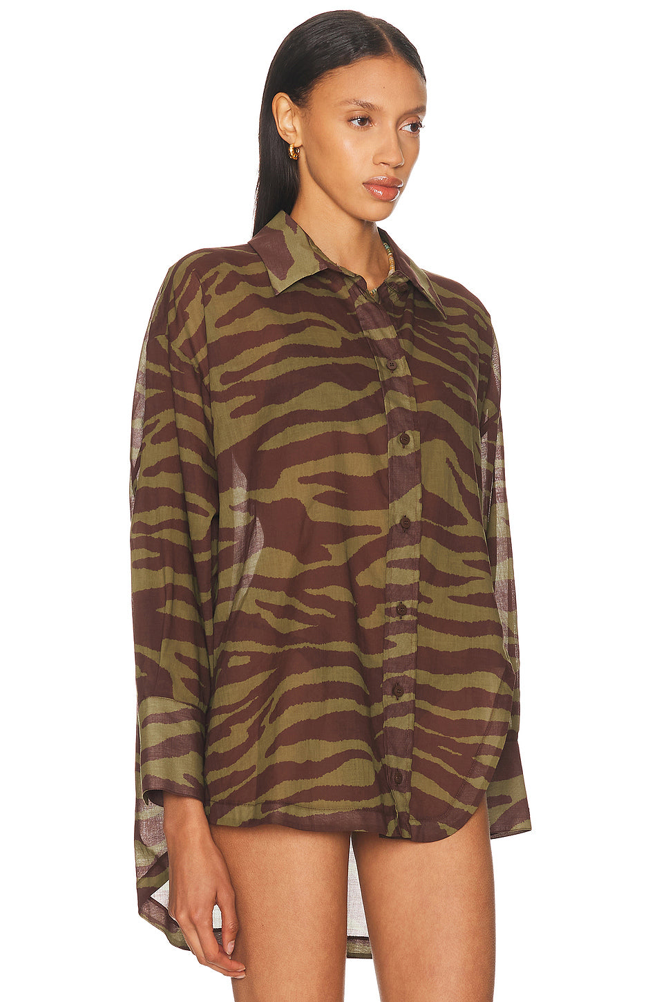 Zebra Printed Shirt