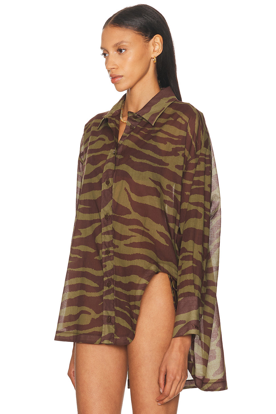Zebra Printed Shirt