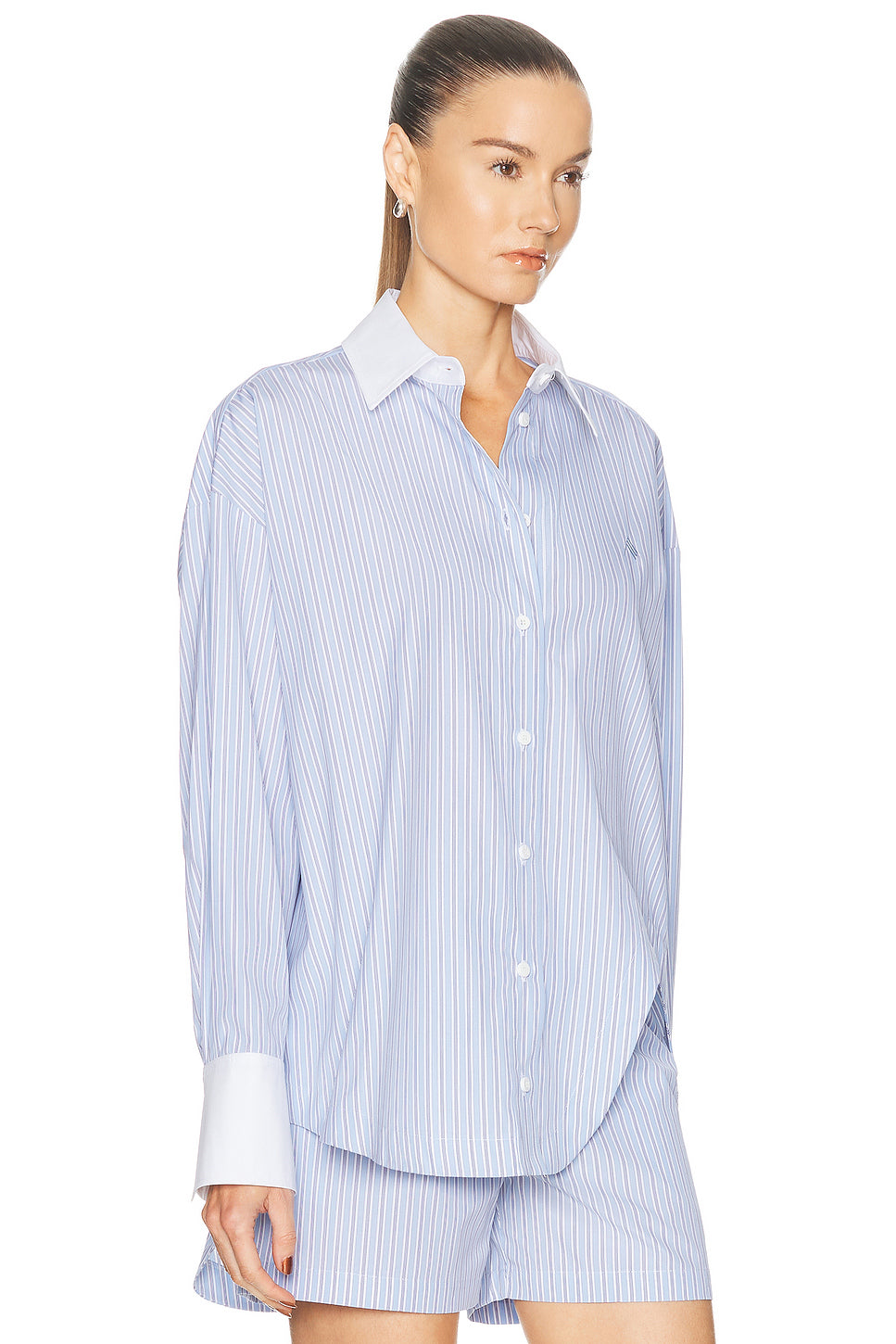 Striped Button Down Shirt