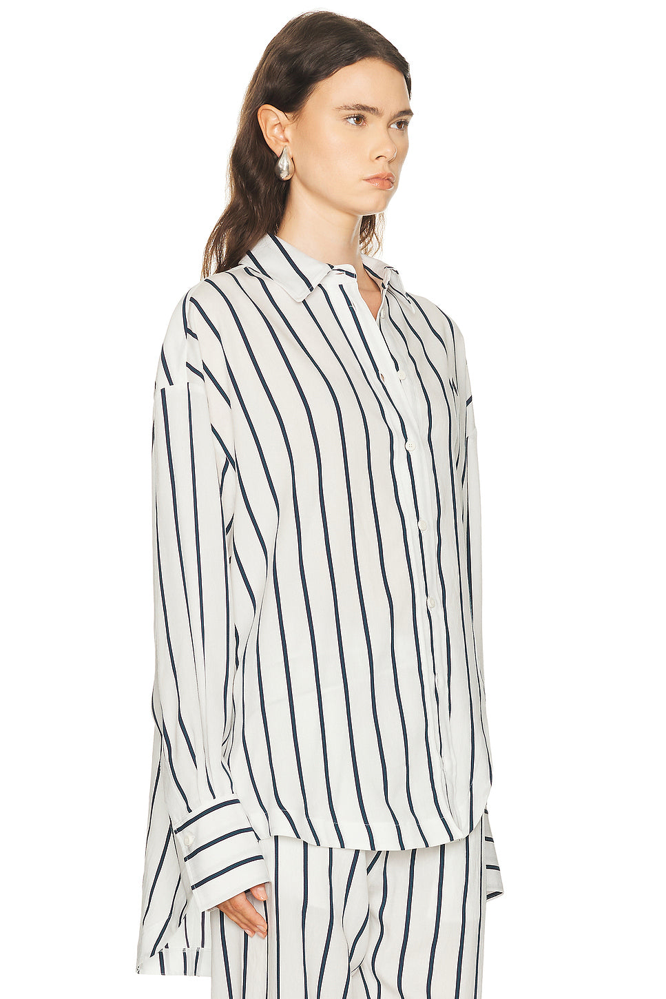 Striped Button Down Shirt