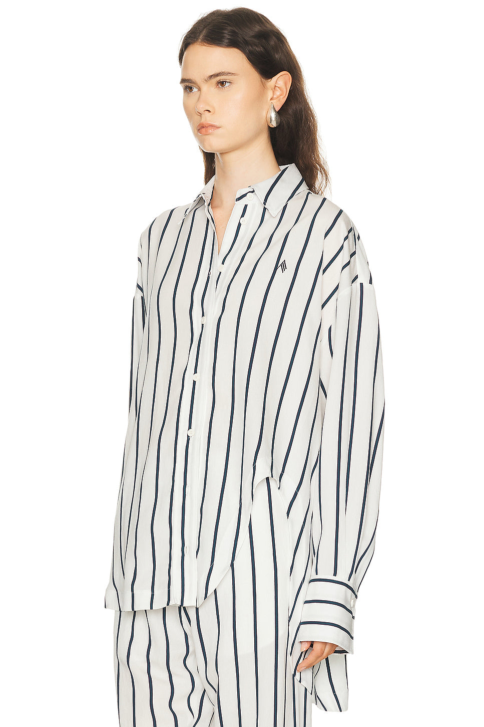 Striped Button Down Shirt