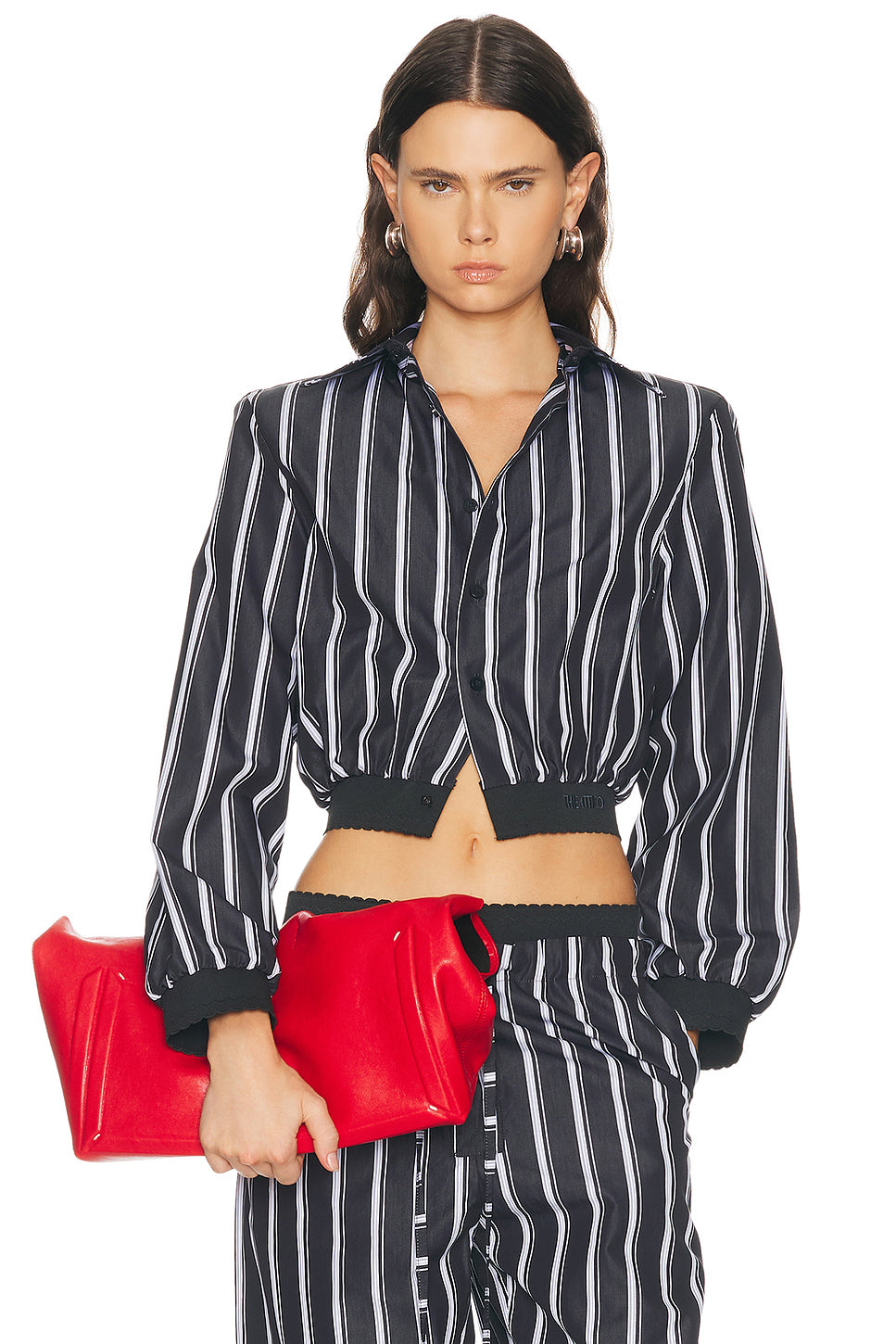 Striped Poplin Shirt