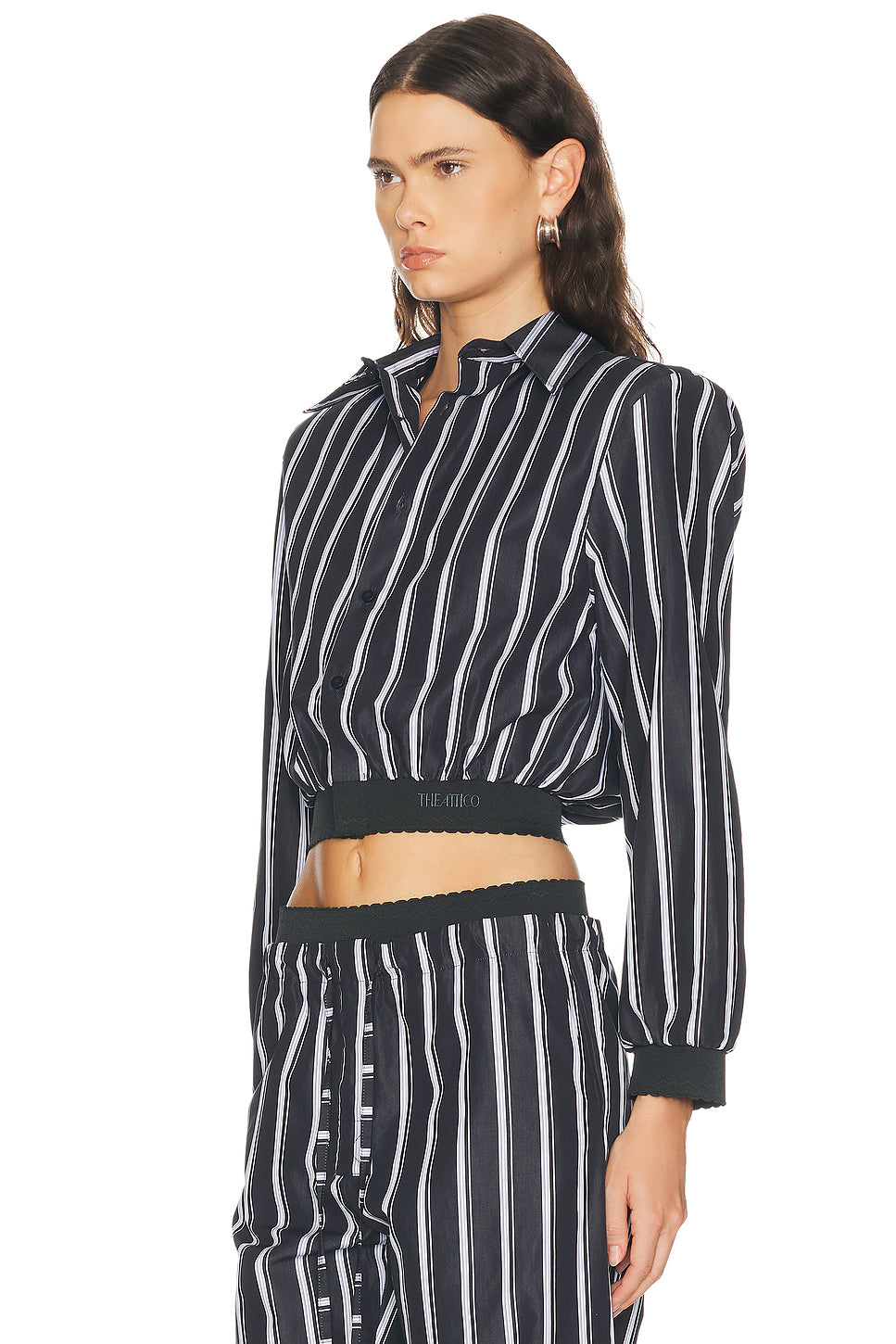 Striped Poplin Shirt