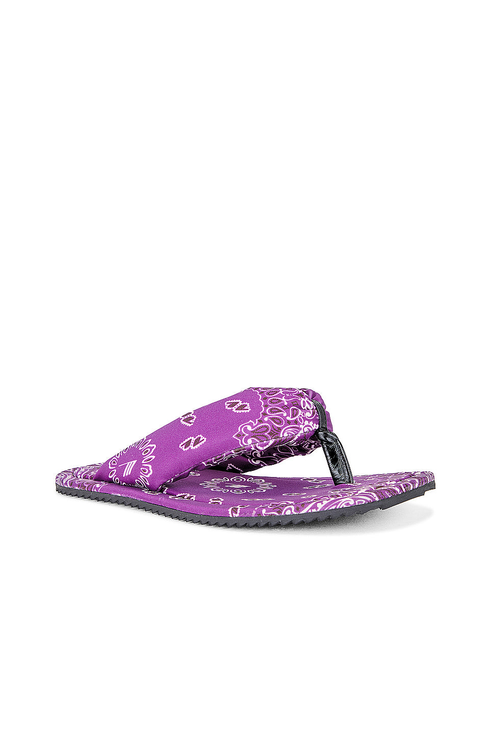 Bandana Printed Indie Flat Thong Sandal