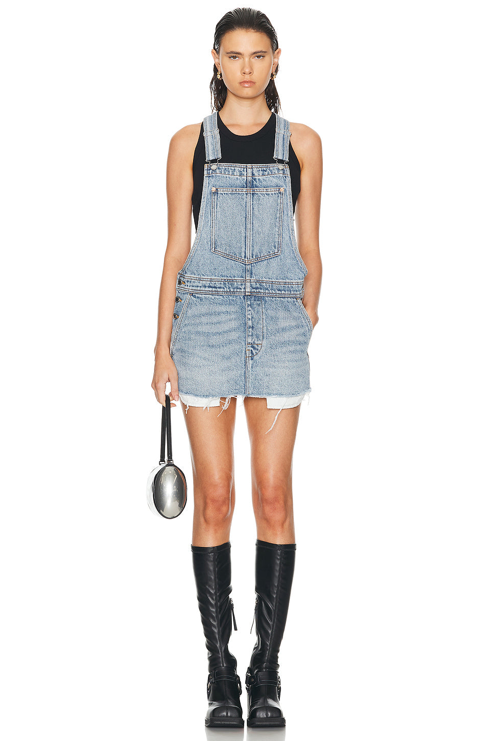 Overall Mini Dress