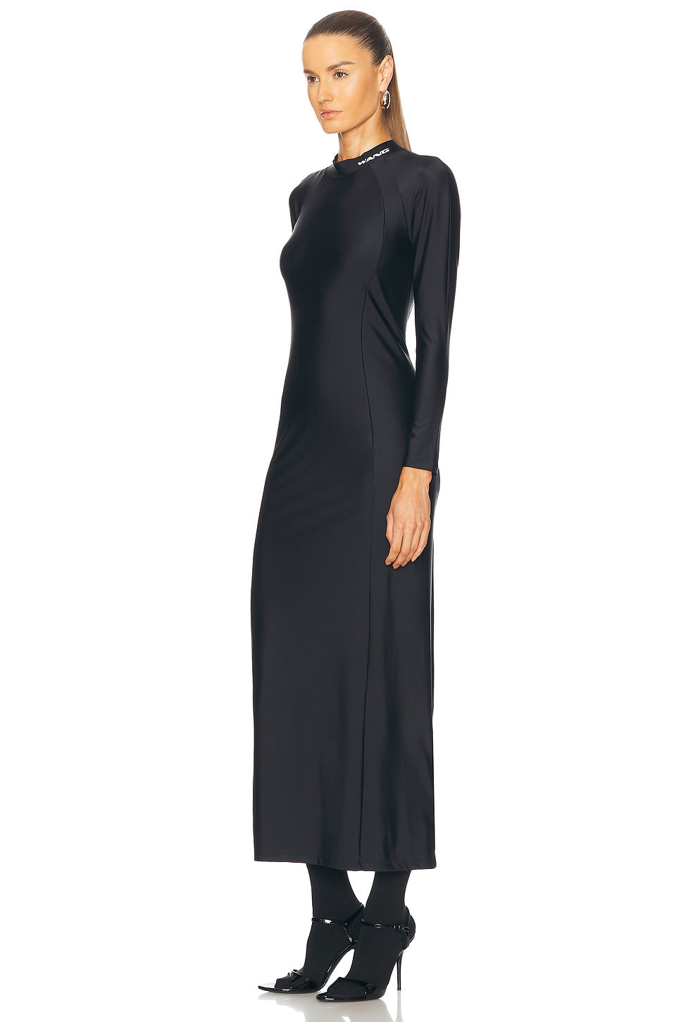 Rashguard Long Sleeve Midi Dress