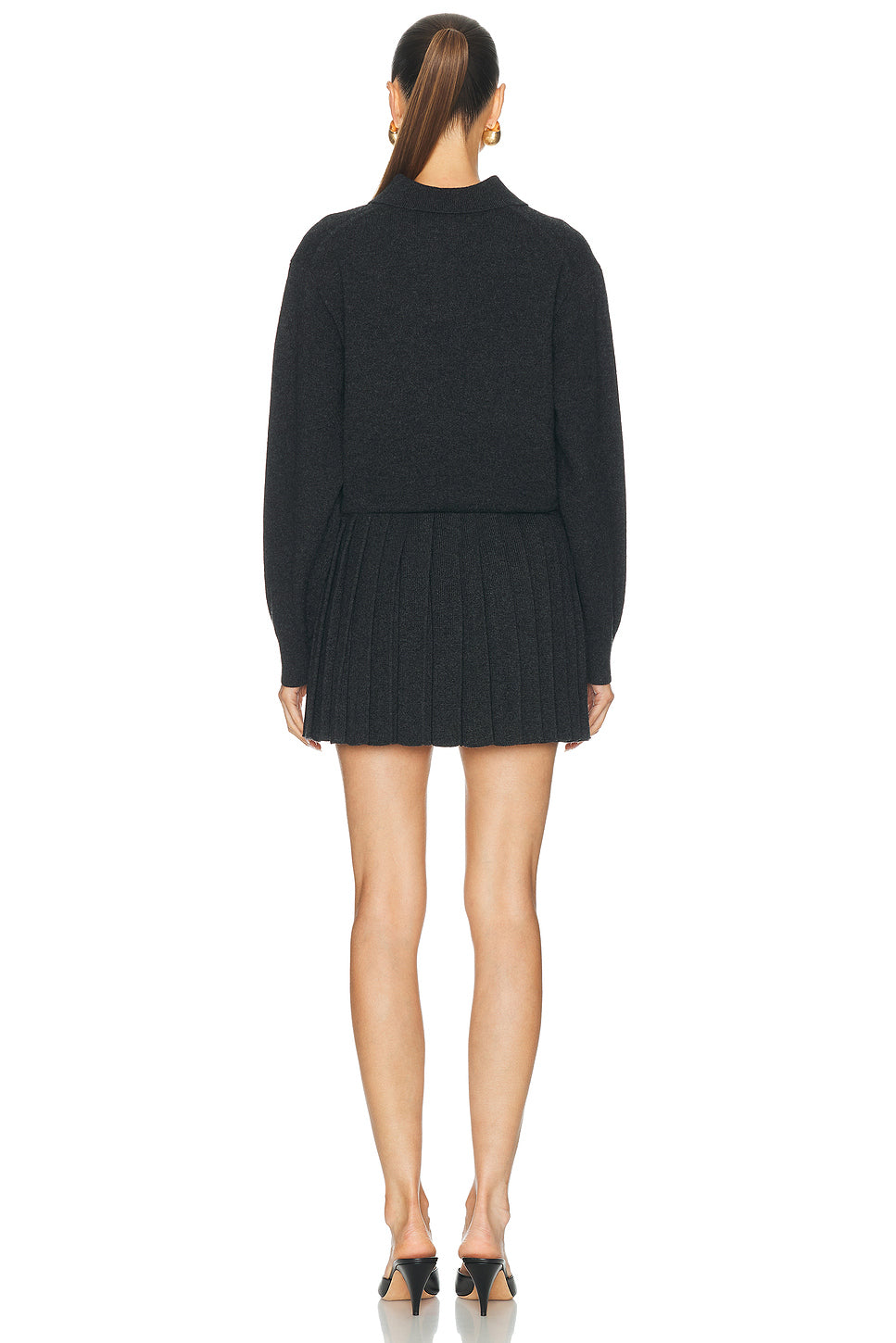 Long Sleeve Polo Dress