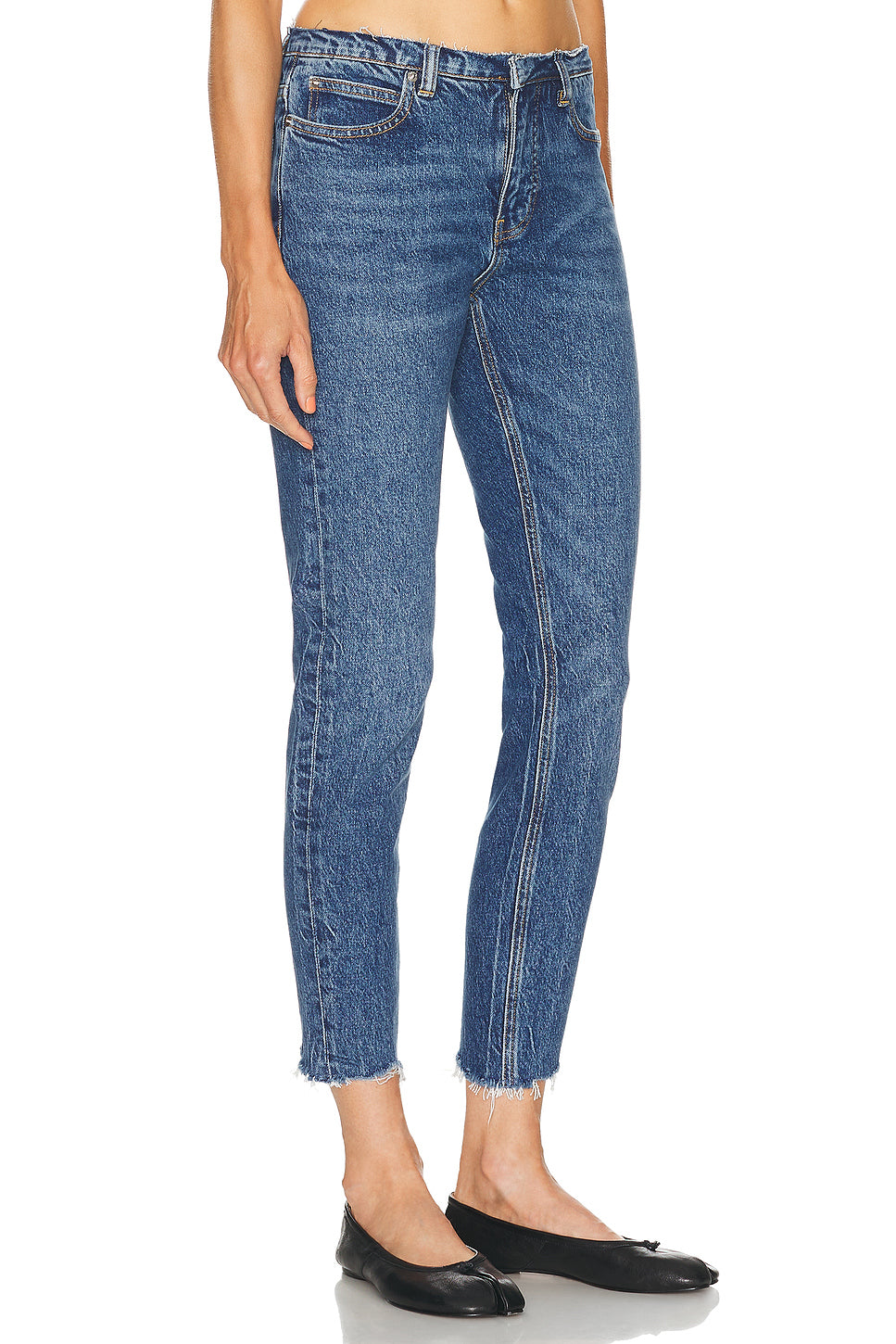 Low Rise Skinny Leg