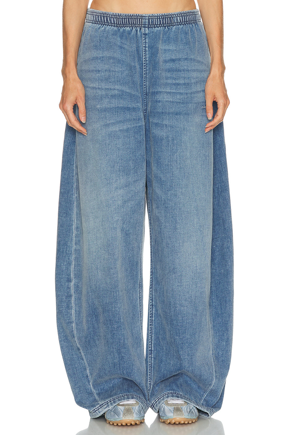 Drawstring Wide Leg