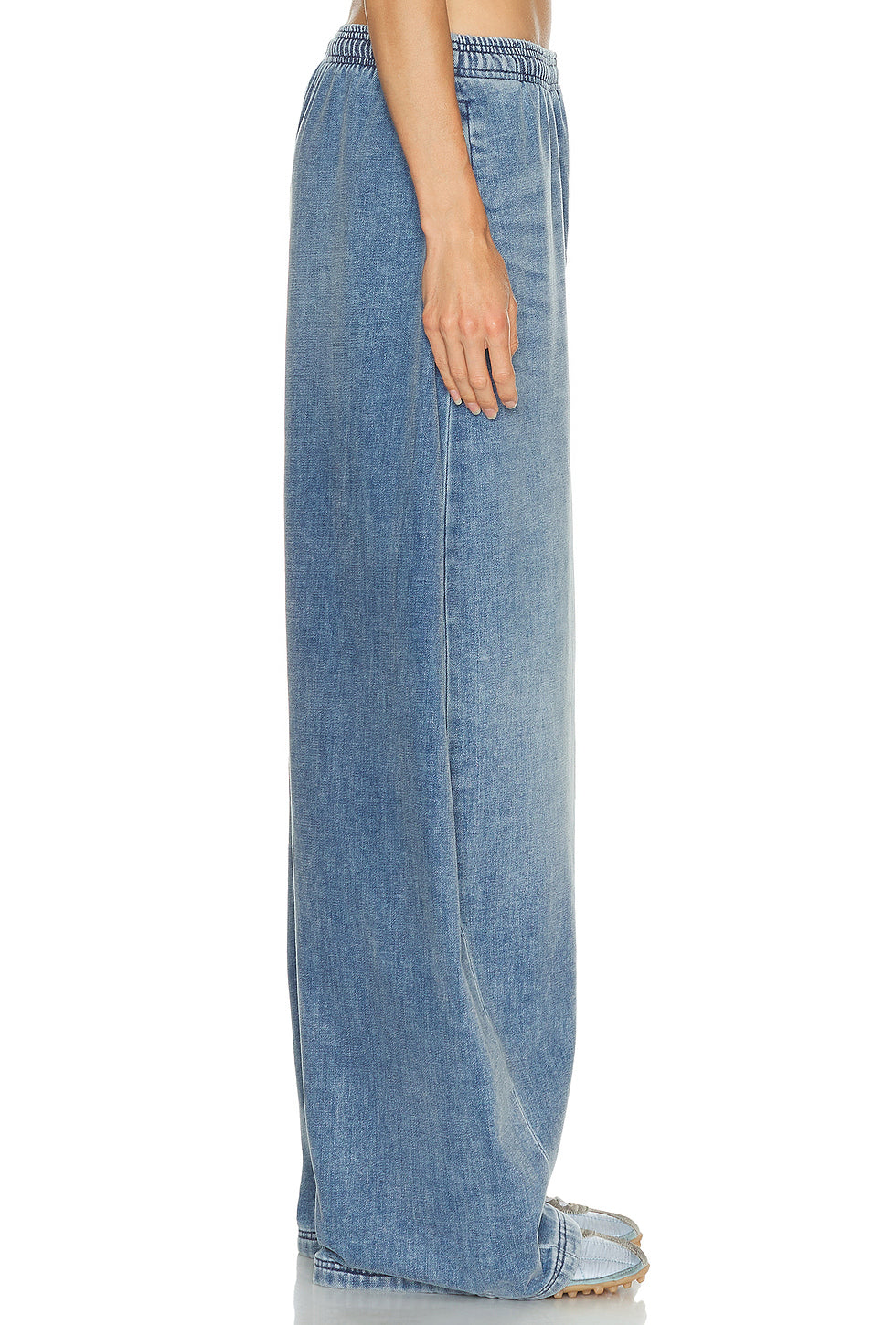 Drawstring Wide Leg