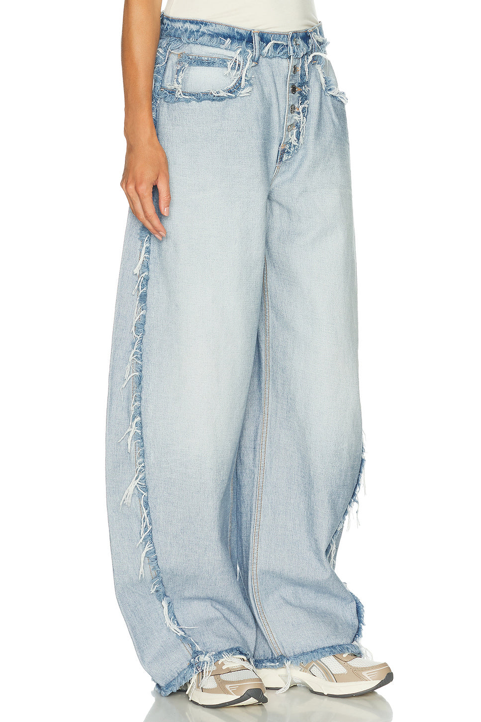 Inverted Blow Up Wide Leg