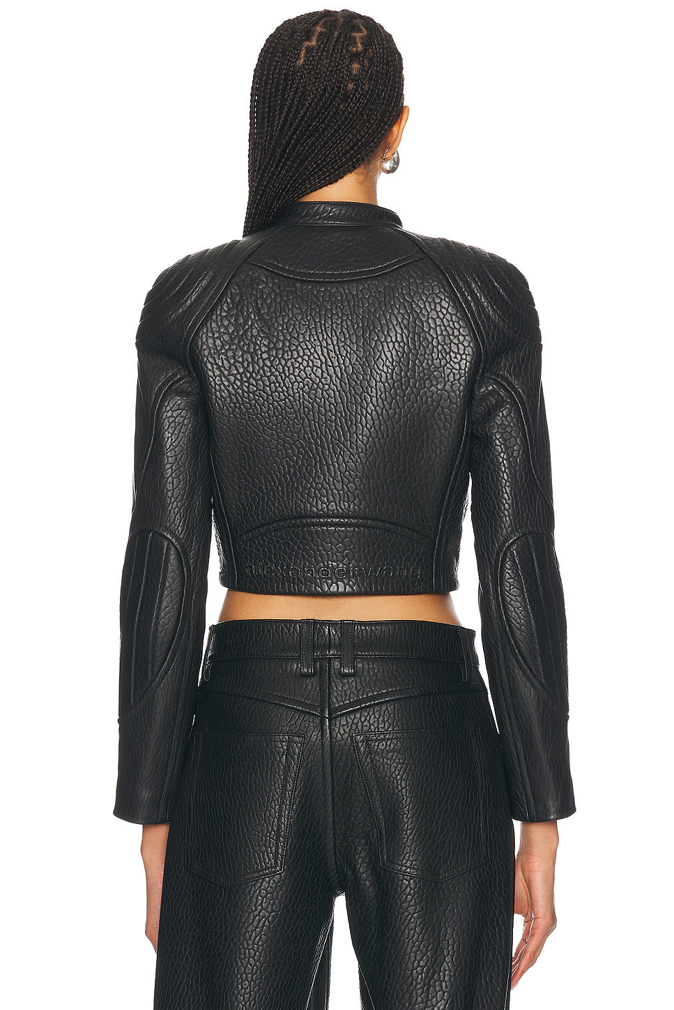 Cropped Moto Jacket