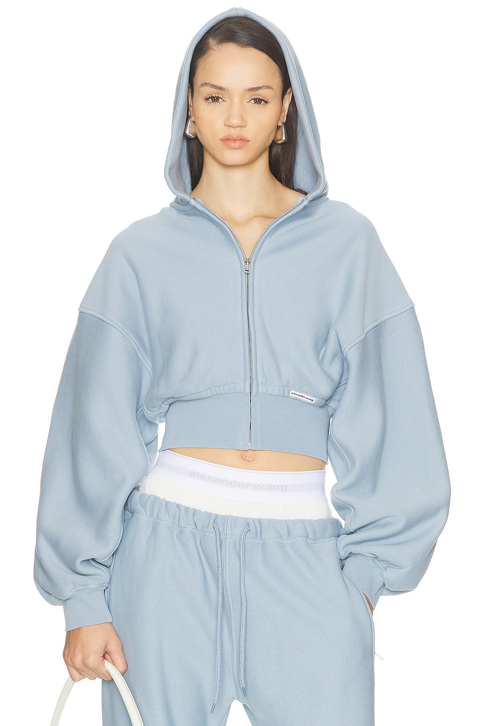 Cropped Zip Up Jacket