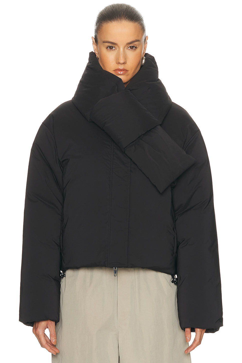 Cropped Puffer Jacket