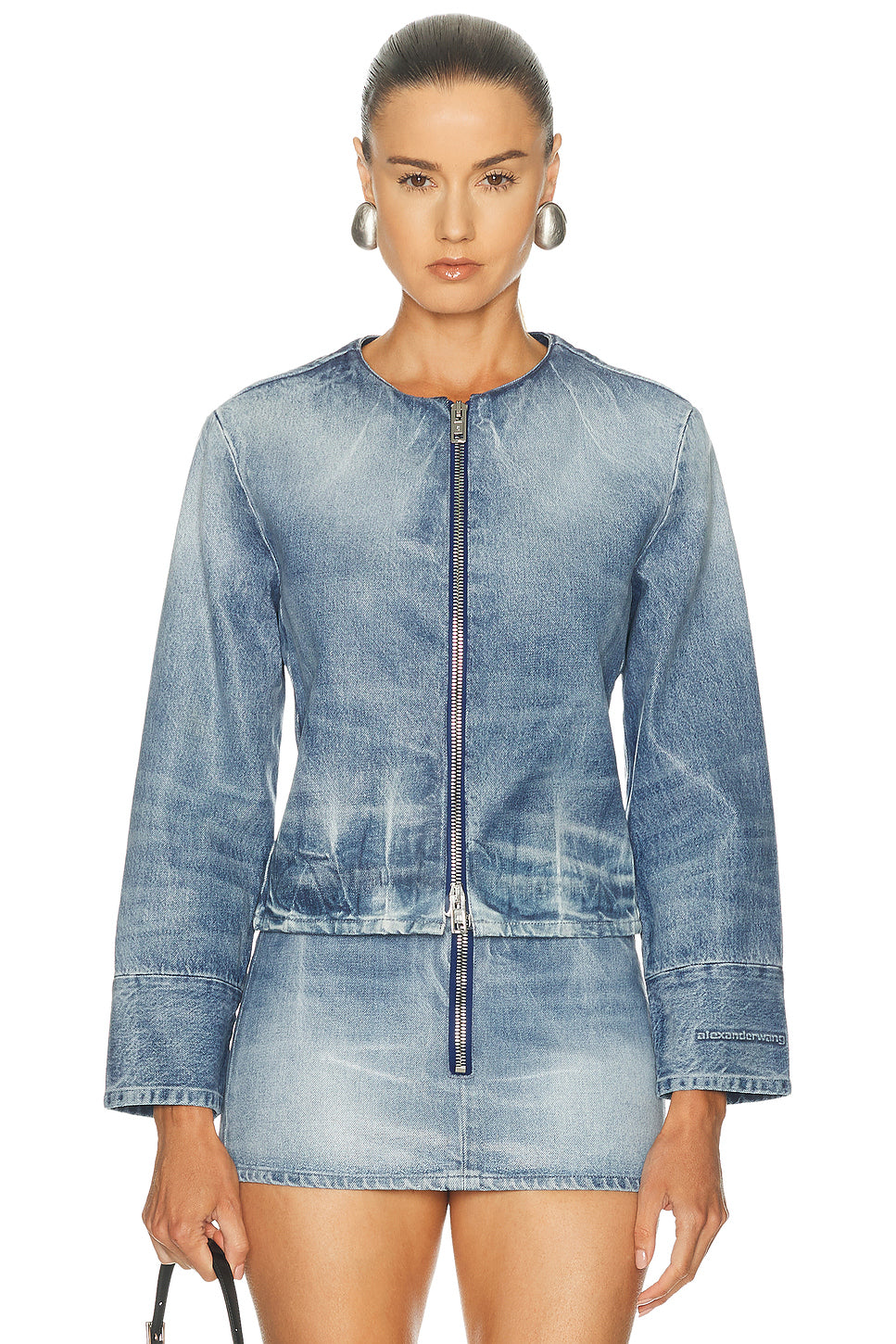 Glazed Denim Jacket