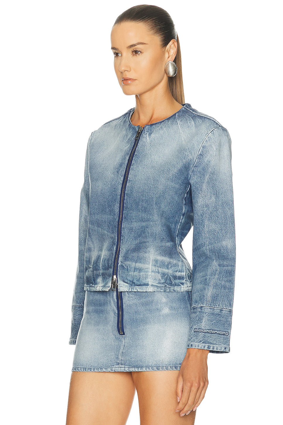 Glazed Denim Jacket