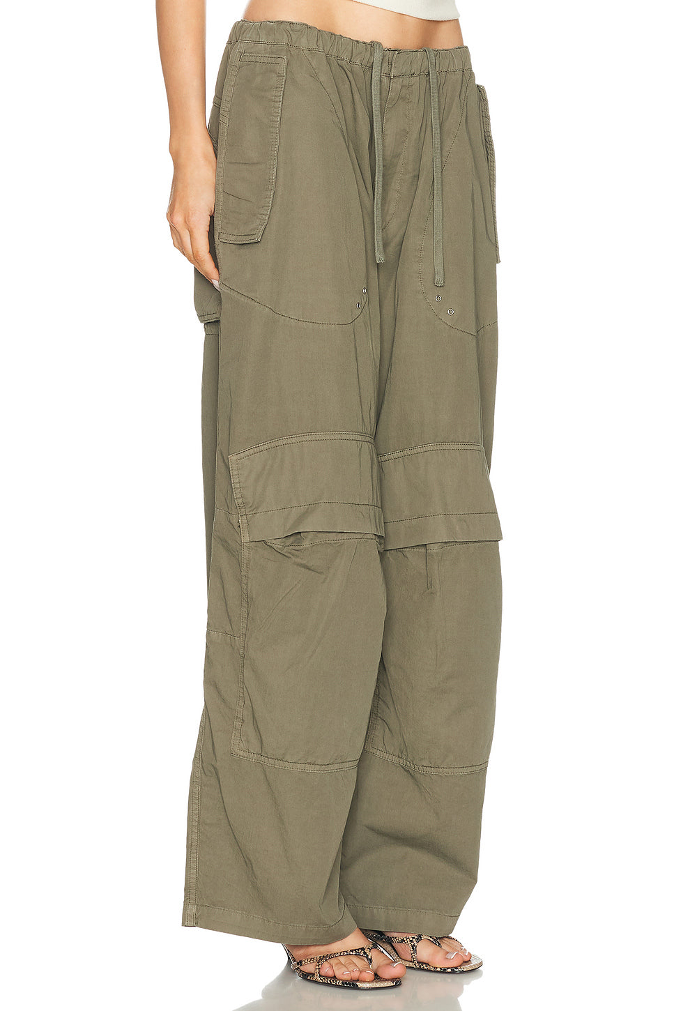 Mid Rise Cargo Pant