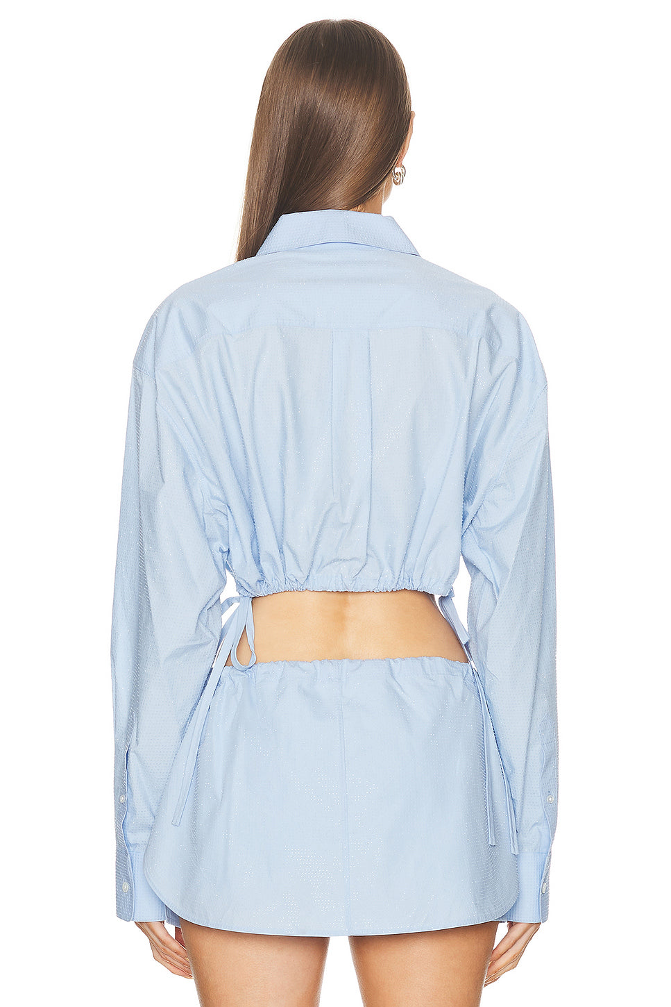 Hotfix Cropped Button Up Top