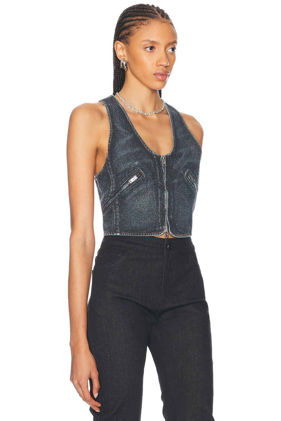 Hotfix Crystal Moto Vest