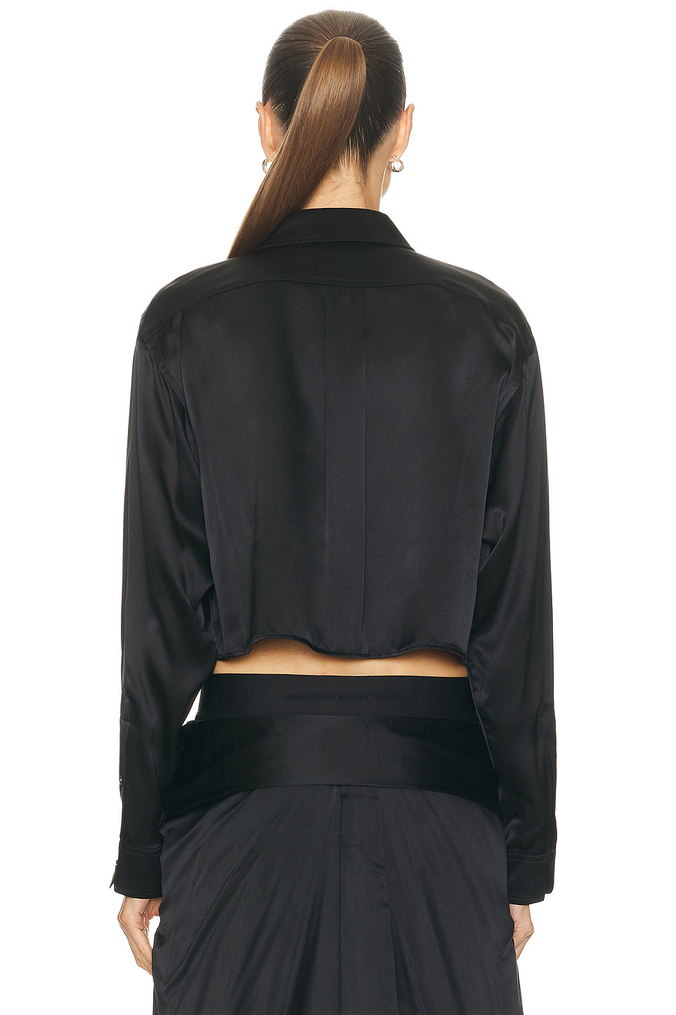 Cropped Boyfriend Shirt