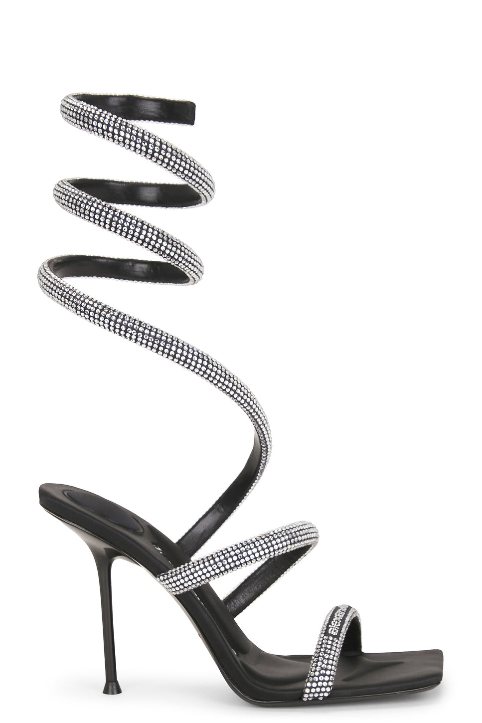 Julie Crystal Coil Sandal