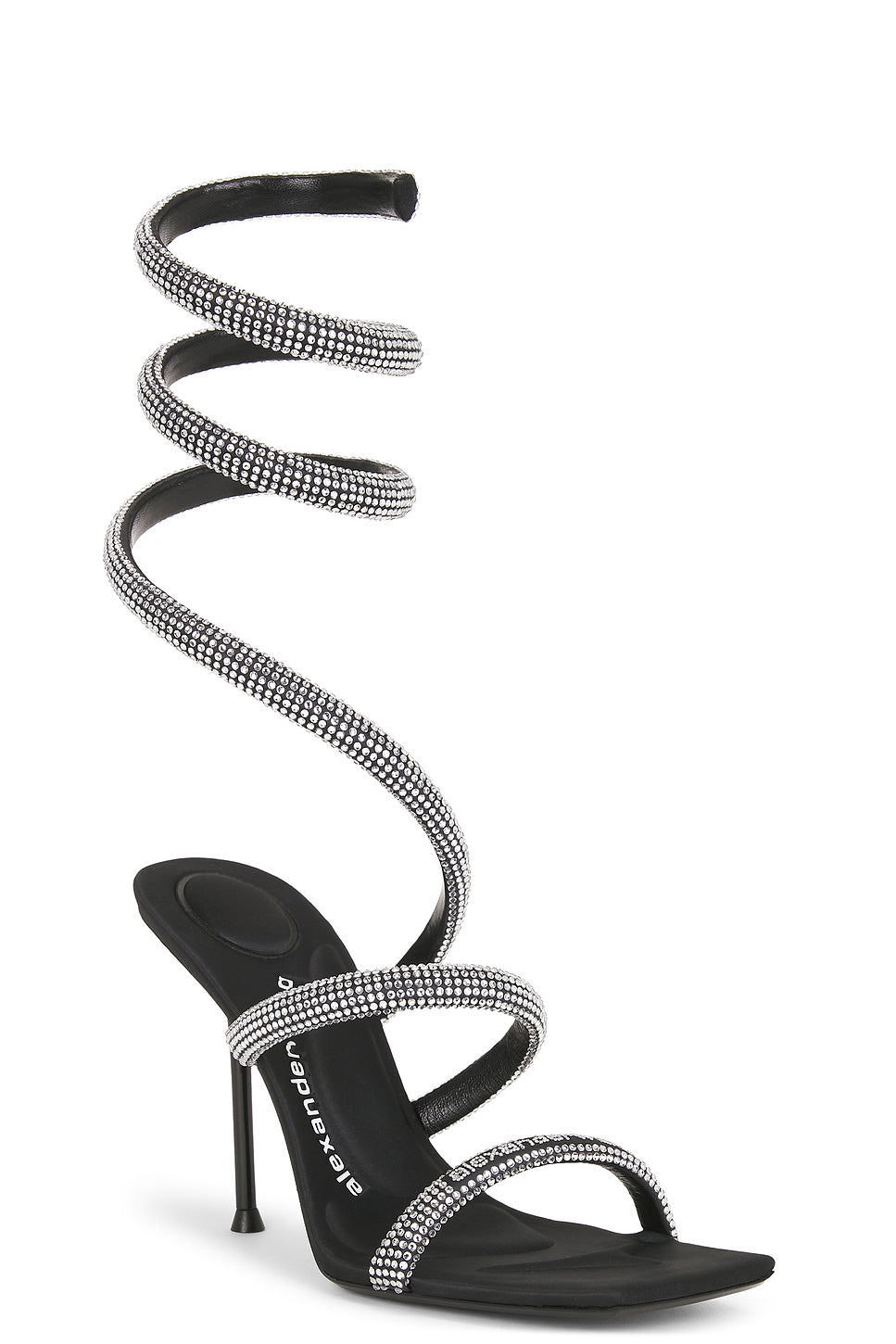 Julie Crystal Coil Sandal