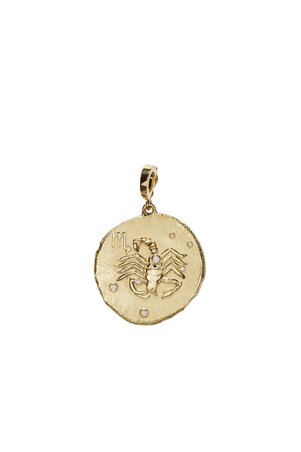 Of The Stars Scorpio Large Coin Charm