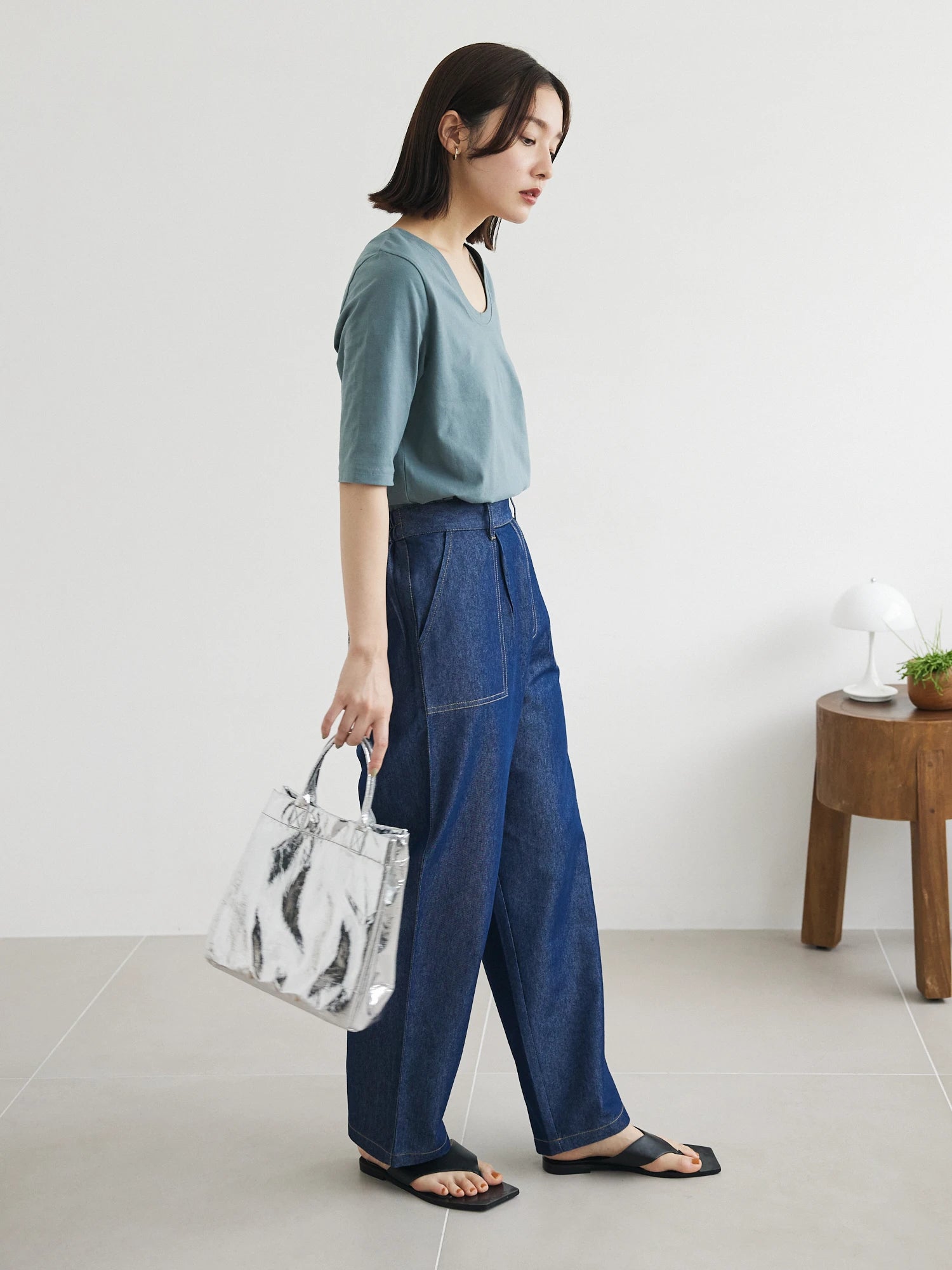 Akita Denim Straight Pants