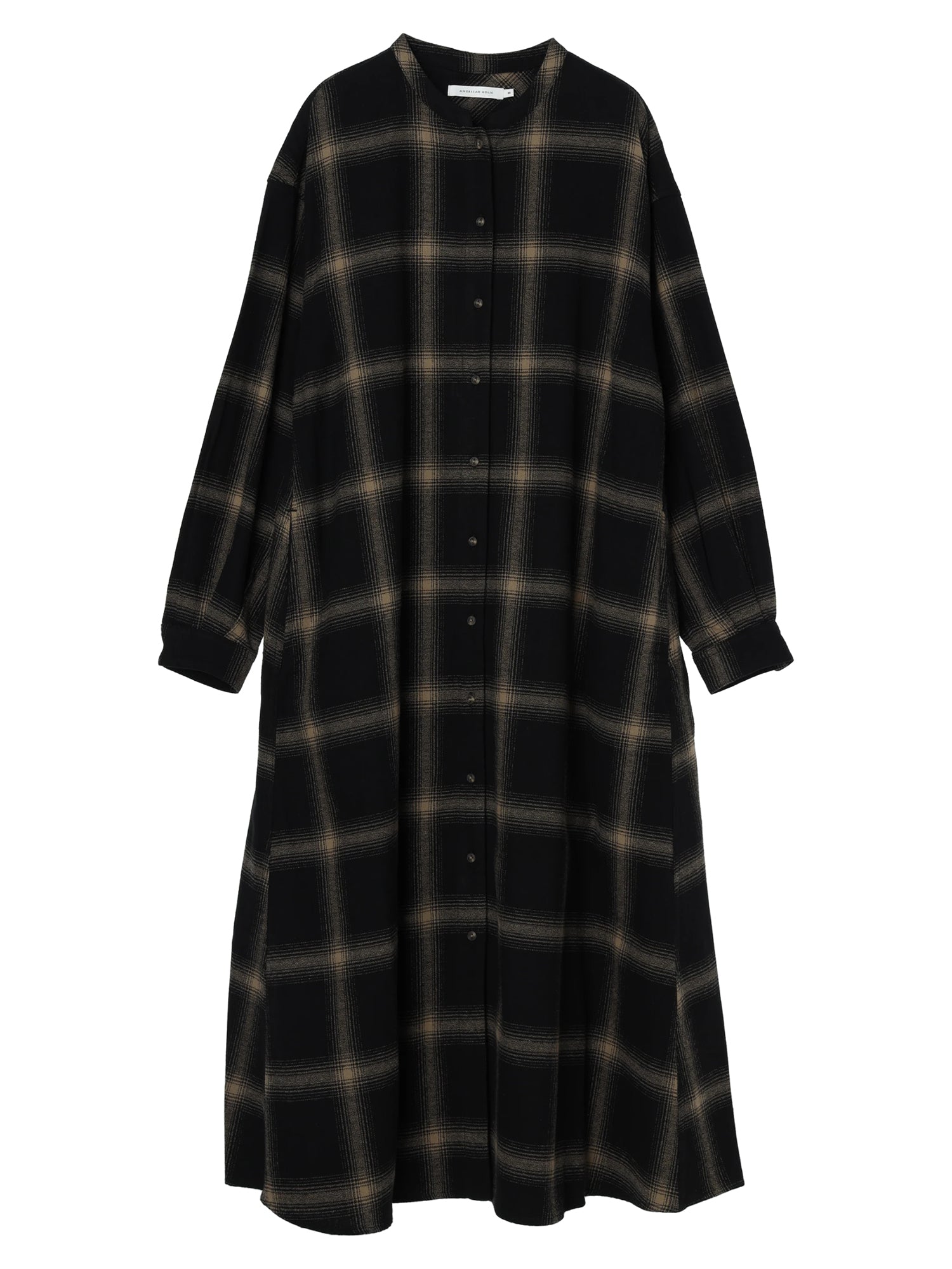 Alchemy Check Flare Dress - American Holic