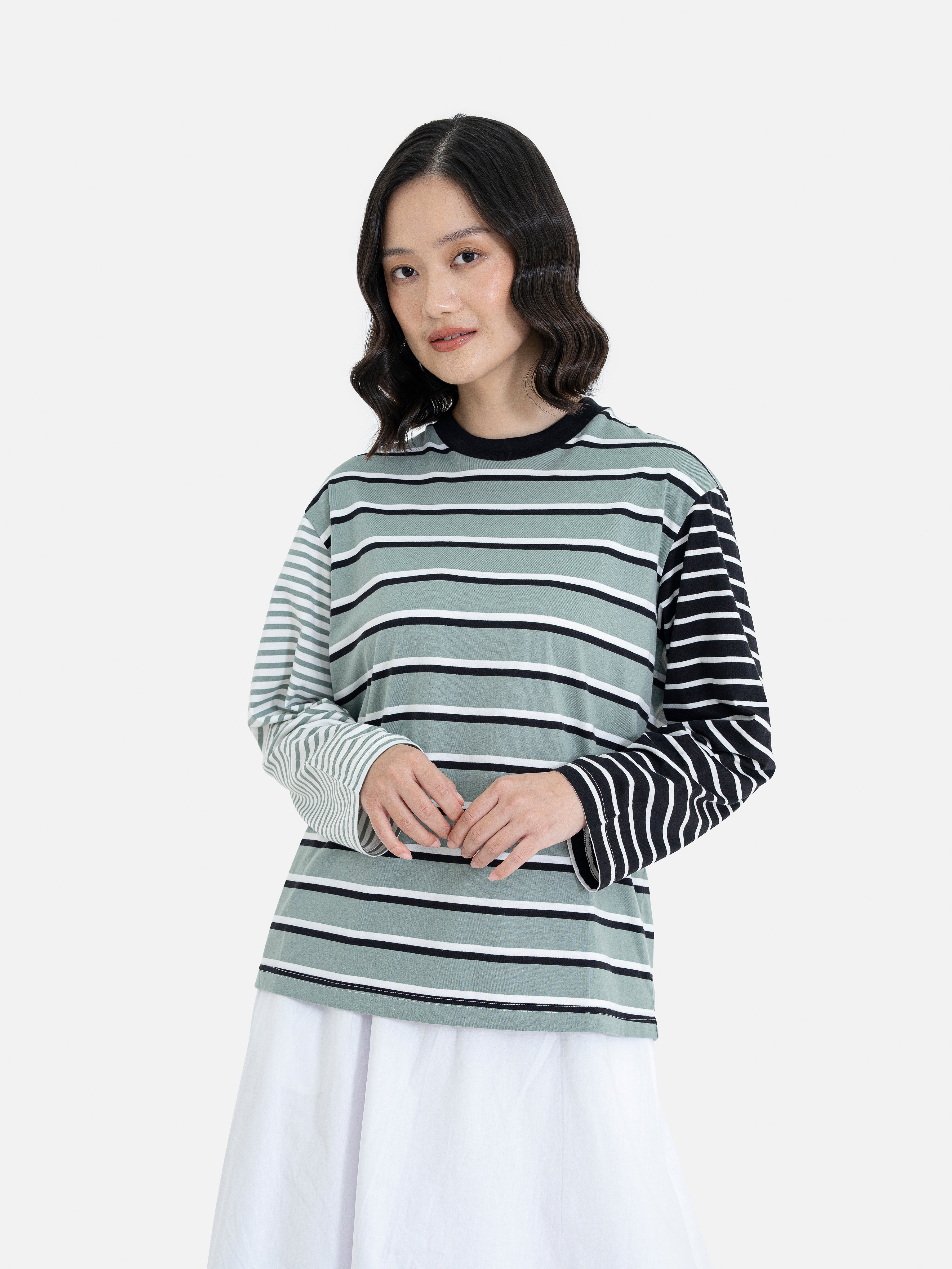 Alfie Multi Striped Tee