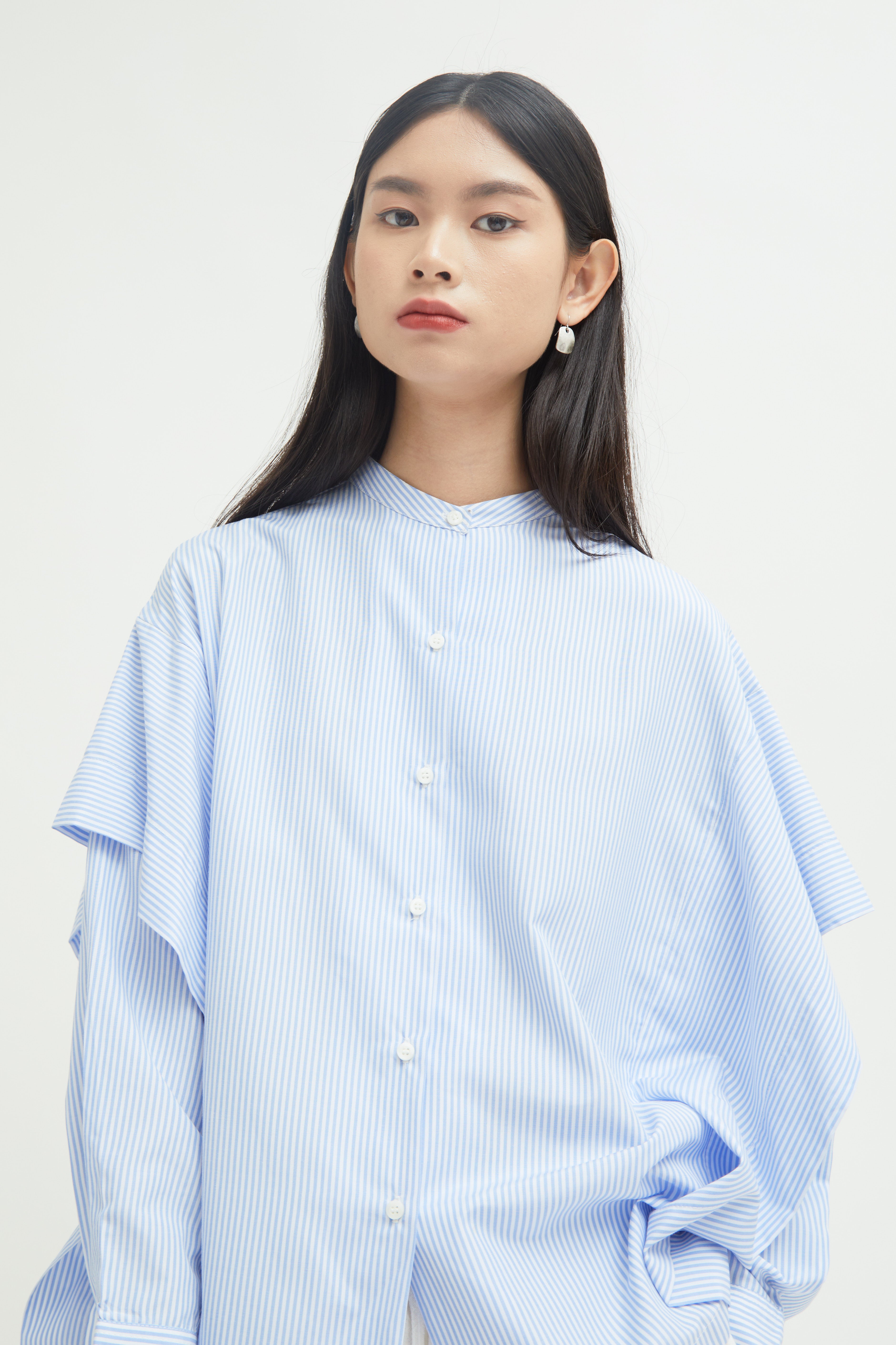 Aluna Side Ruffle Shirt