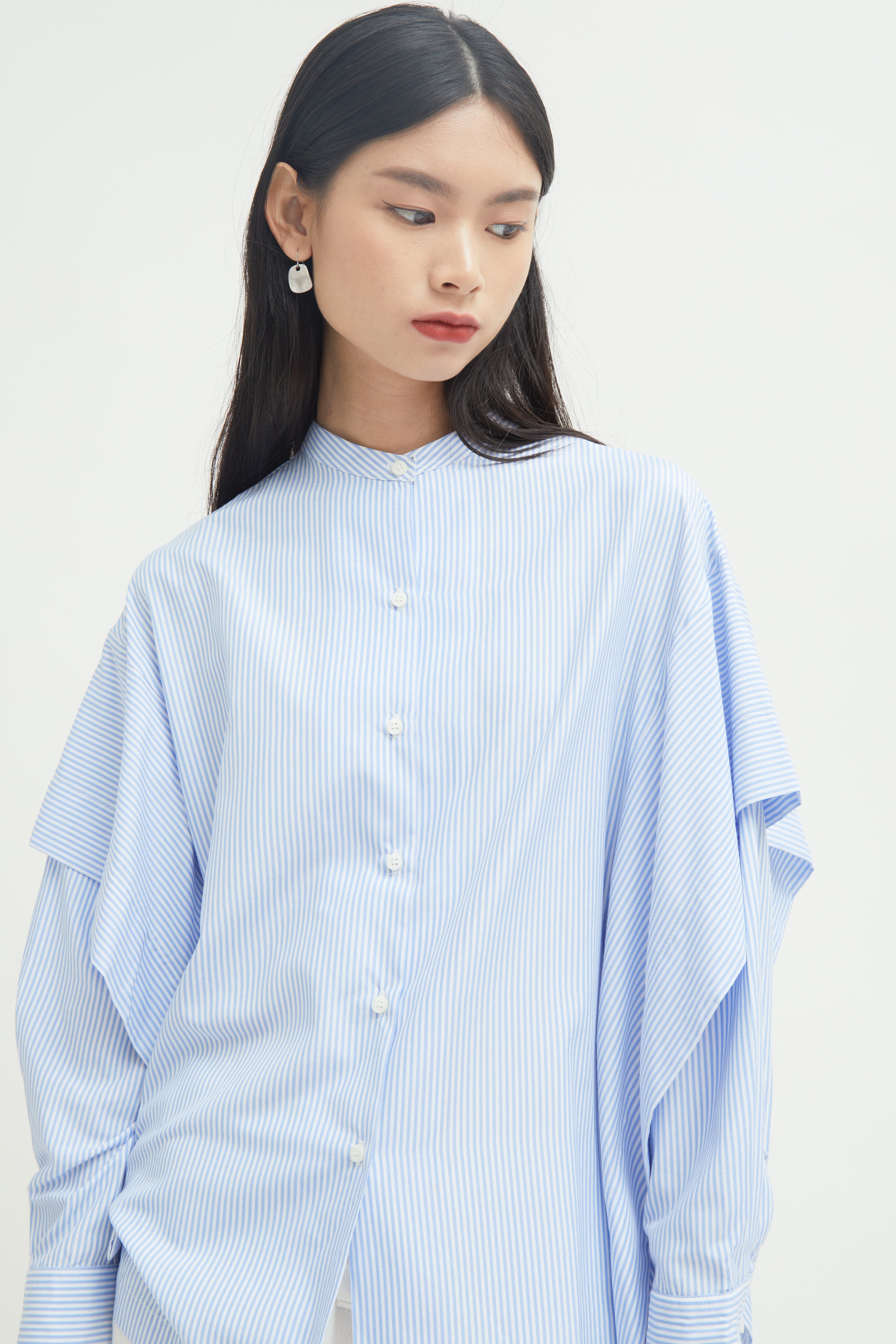 Aluna Side Ruffle Shirt