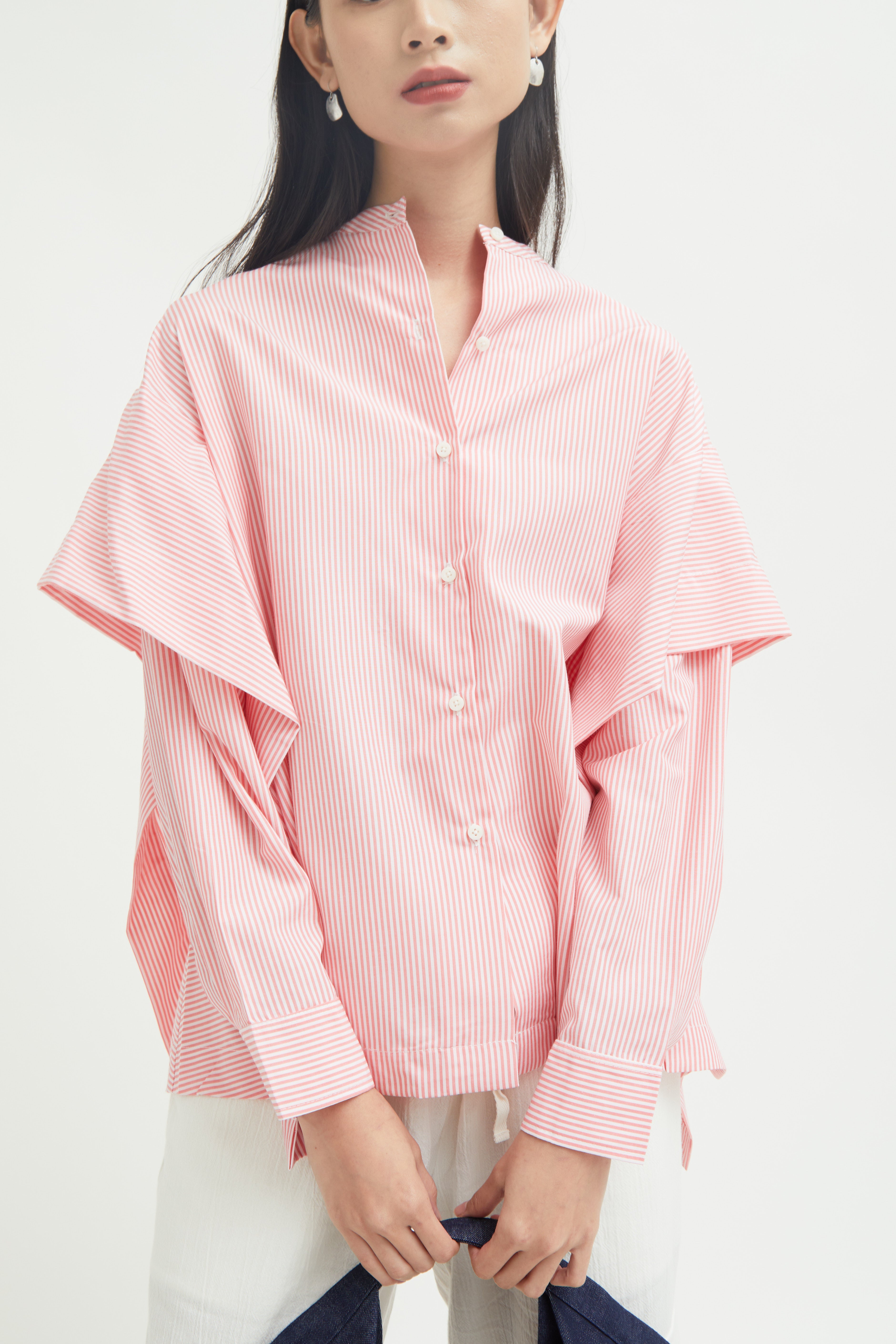 Aluna Side Ruffle Shirt