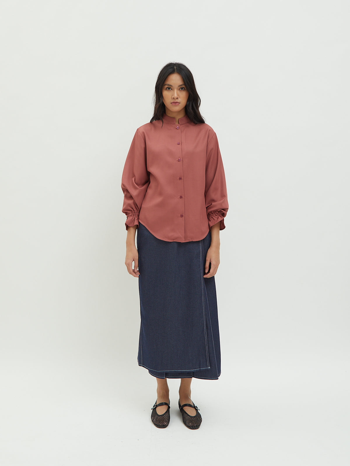 Anjani Ruffle Shirt