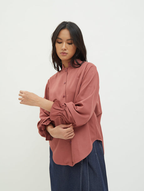 Anjani Ruffle Shirt