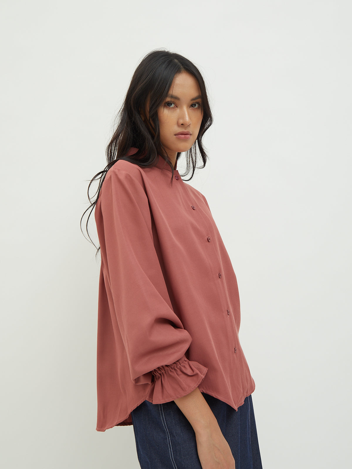 Anjani Ruffle Shirt