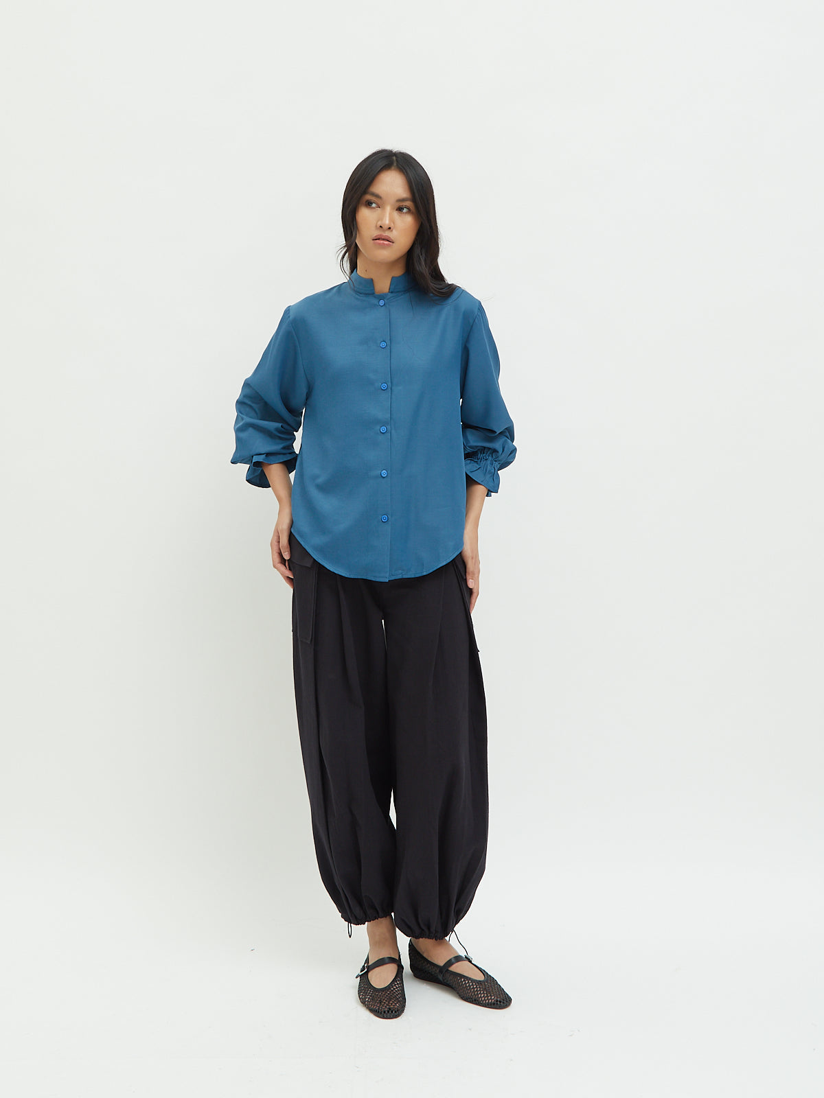 Anjani Ruffle Shirt