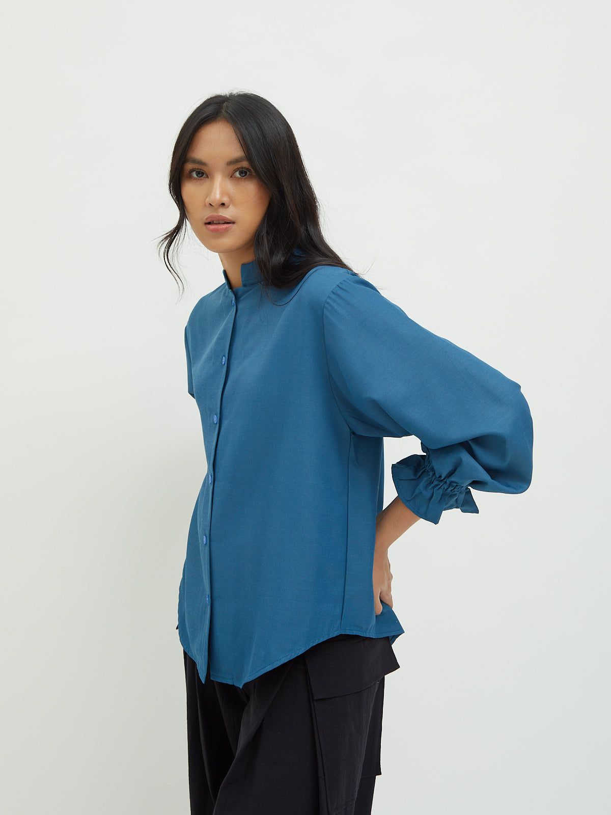 Anjani Ruffle Shirt