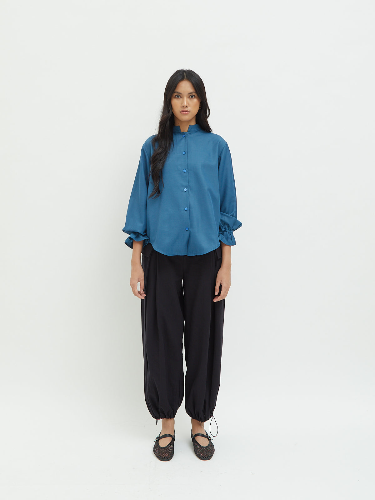 Anjani Ruffle Shirt