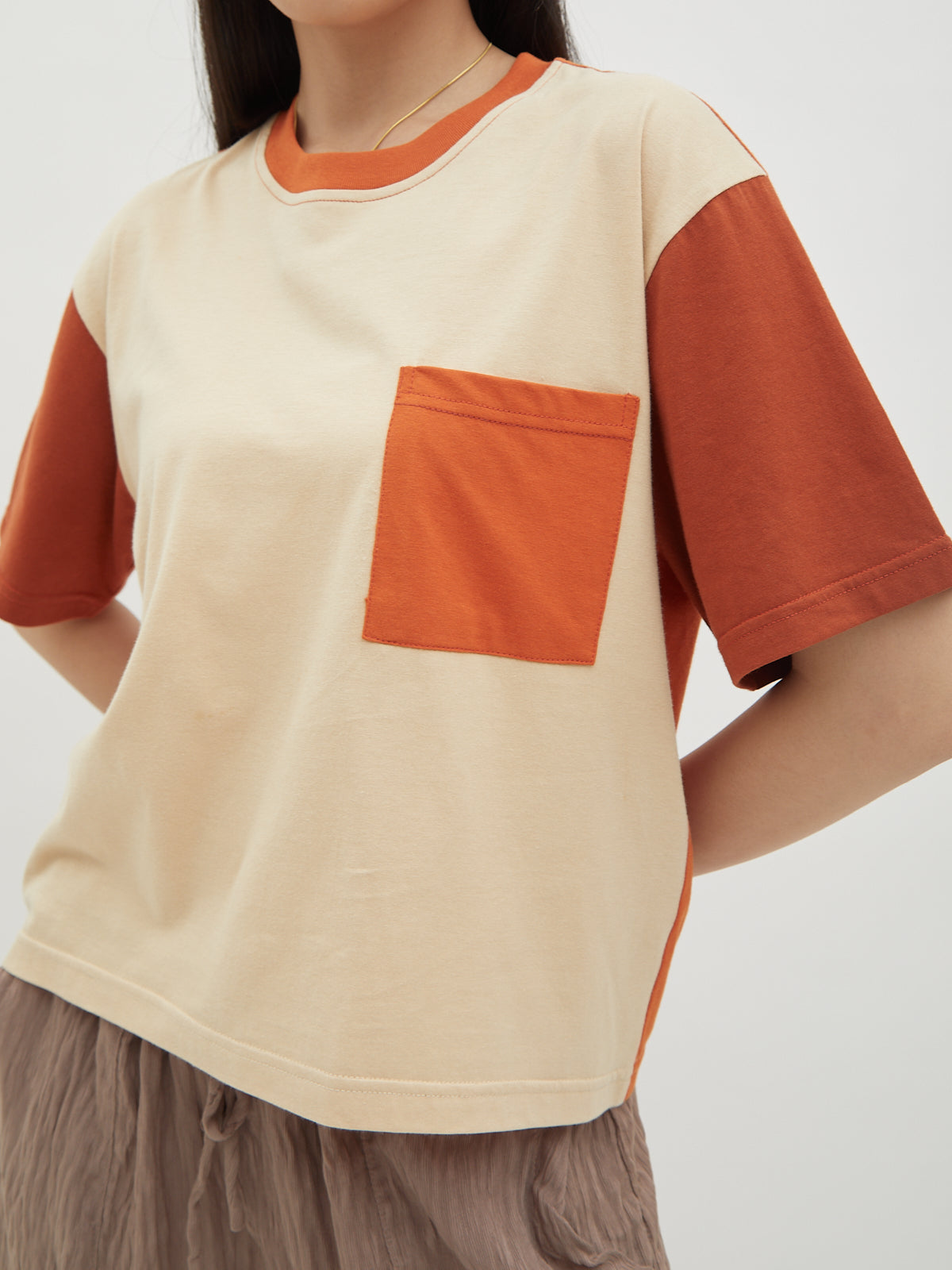 Annisa Colorblock Tshirt - Velvet at Bobo