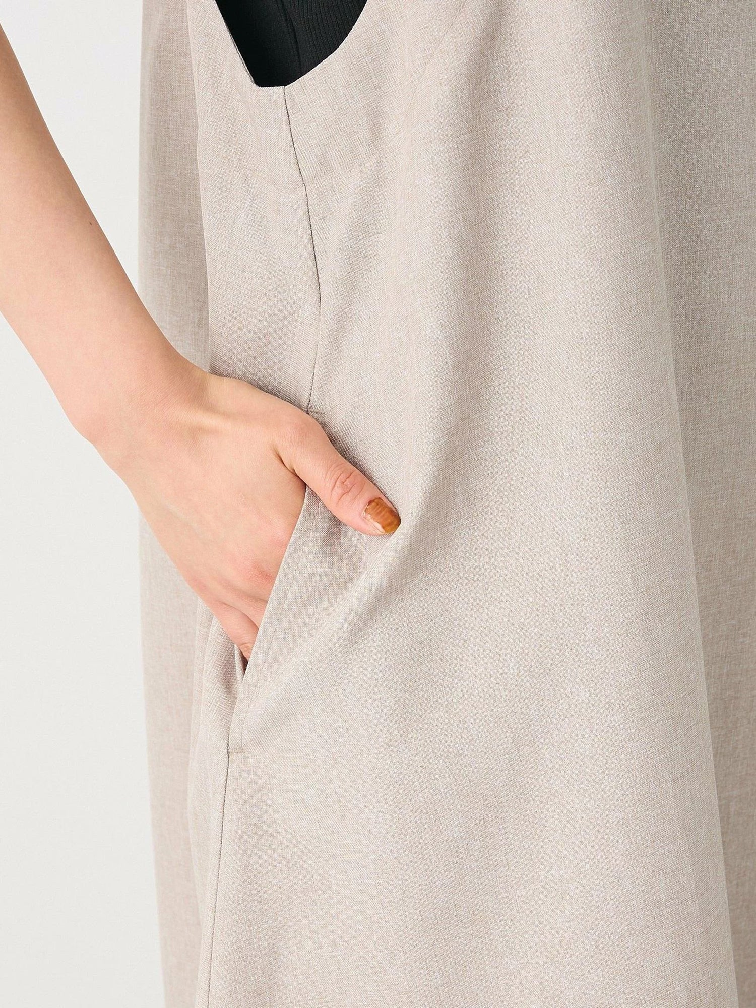 Arata flared jumper skirt