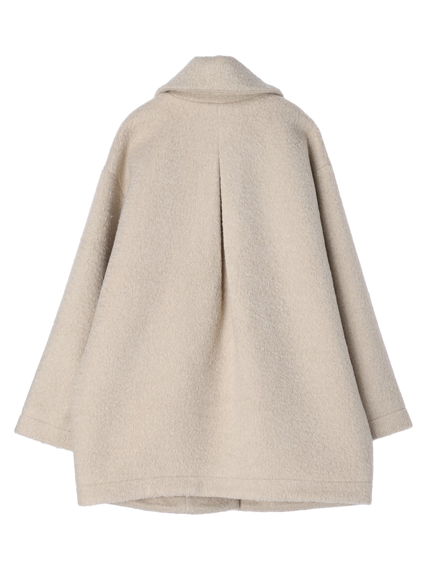 Araya Shaggy Cocoon Midi Coat - American Holic